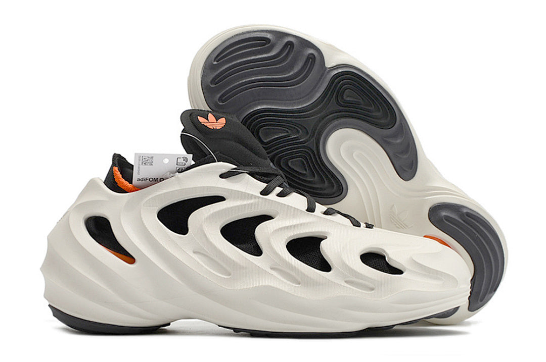 Adidas Originals AdiFOM Q "Off-White/Black/Orange" Sneakers