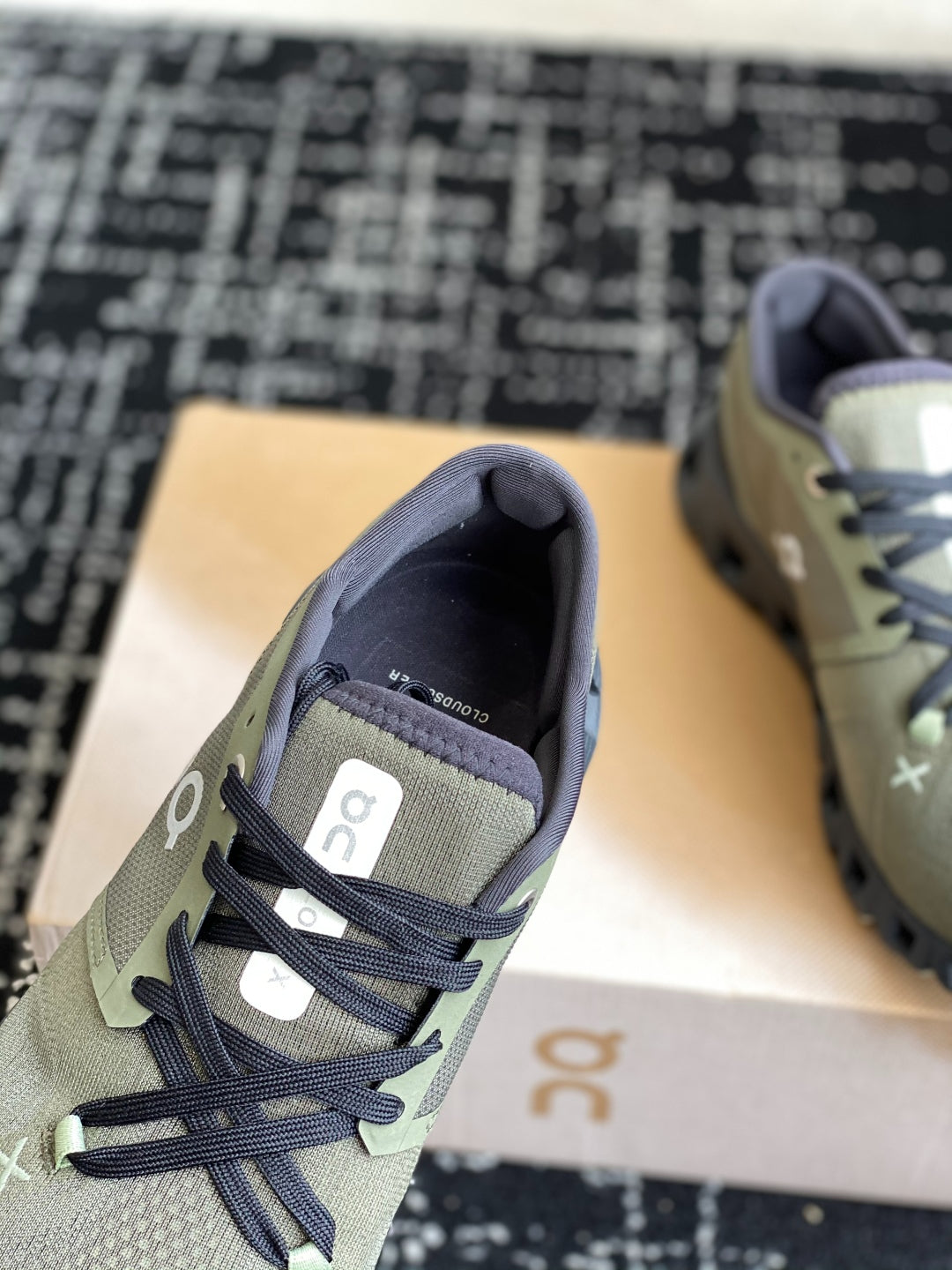 Cloud X 3 Training Sneakers Olive Green Black Breathable Mesh Sport Shoes Unisex