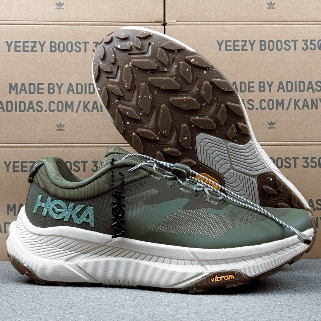Hoka Transport Olive Green
