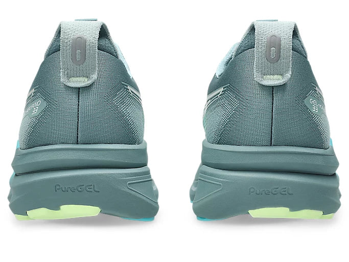 ASICS GEL-KAYANO 33 Foggy Teal/Illuminate Yellow