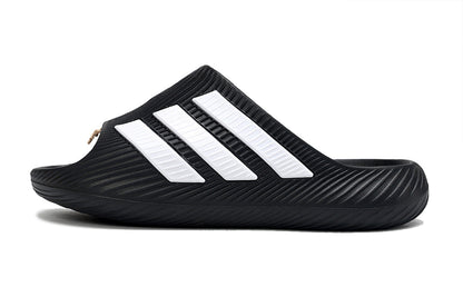 Adidas Purechill Core Black White Open-Toe Recovery Slides KI0064