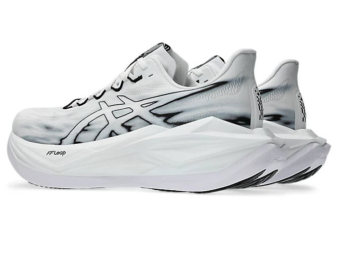 ASICS SUPERBLAST 3 White Black Unisex Running Shoes