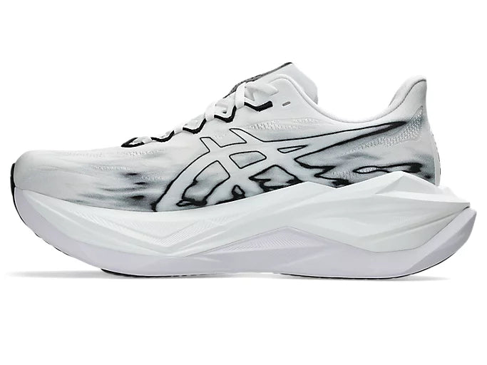 ASICS SUPERBLAST 3 White Black Unisex Running Shoes