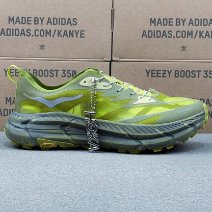 Hoka Mafate Speed 4 Fluorescent Green