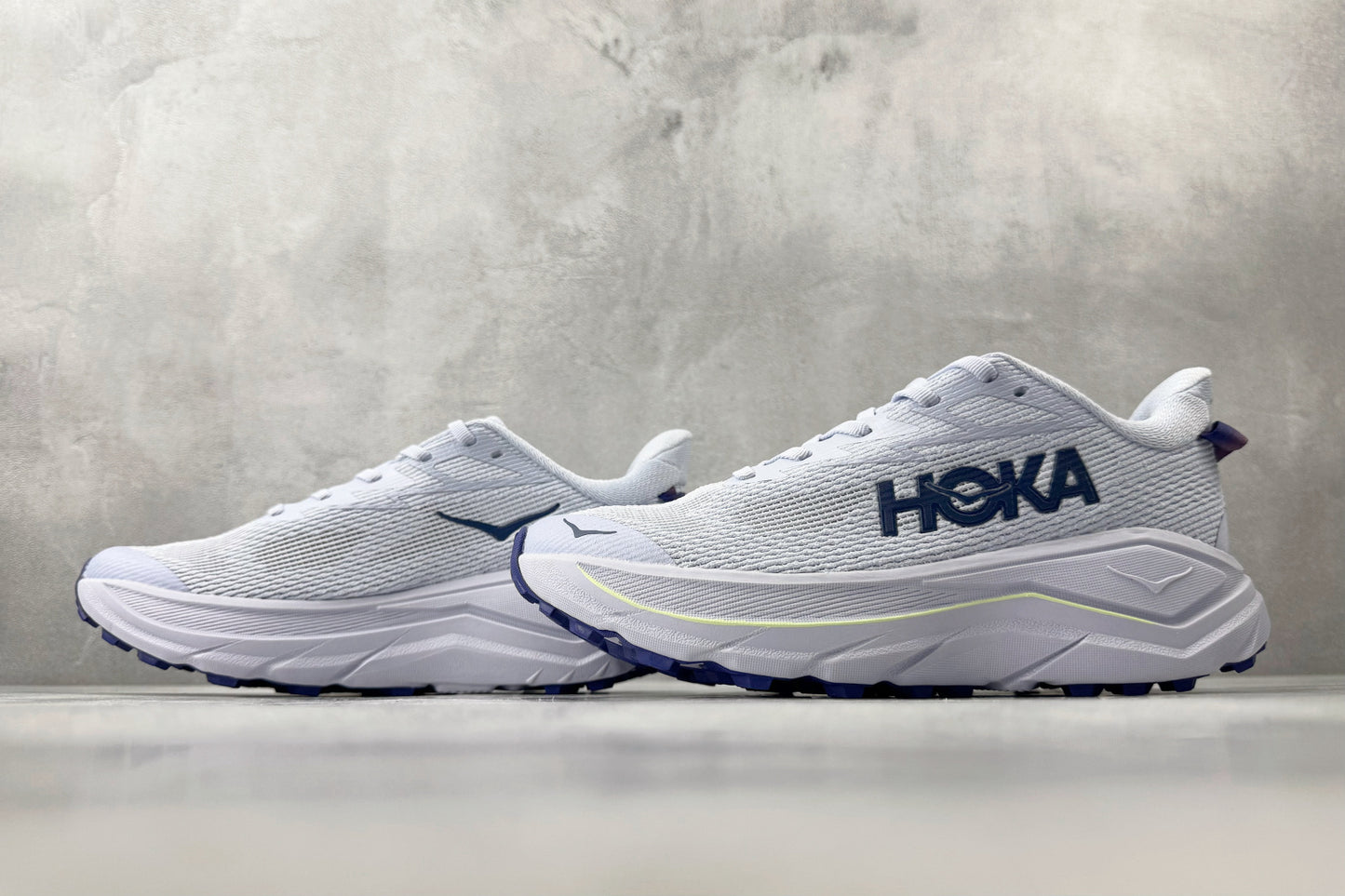 HOKA ONE ONE Challenger 8 "Light Blue / Navy" All-Terrain Running Shoes