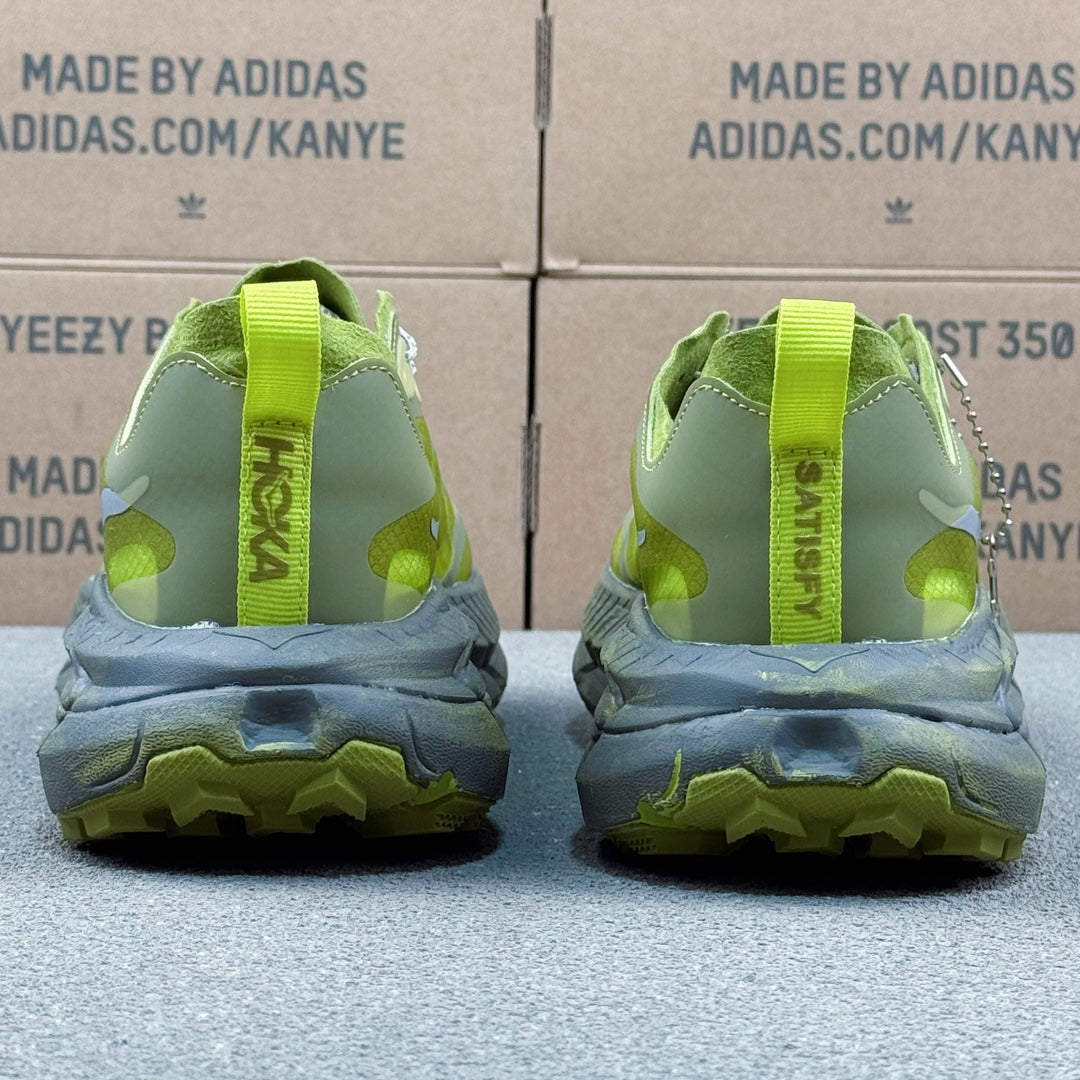 Hoka Mafate Speed 4 Fluorescent Green