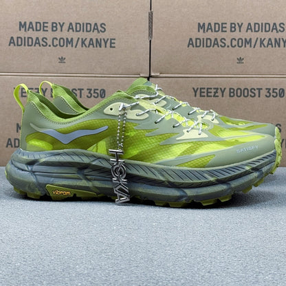 Hoka Mafate Speed 4 Fluorescent Green