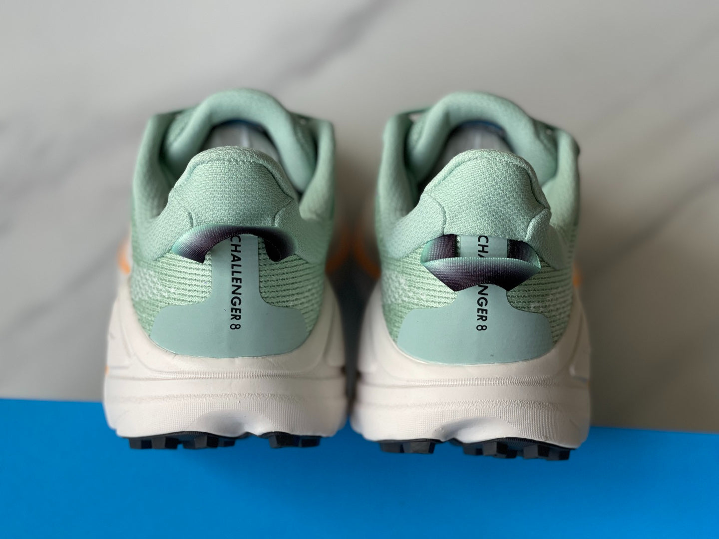 HOKA Challenger 8 Lake Blue | Orange