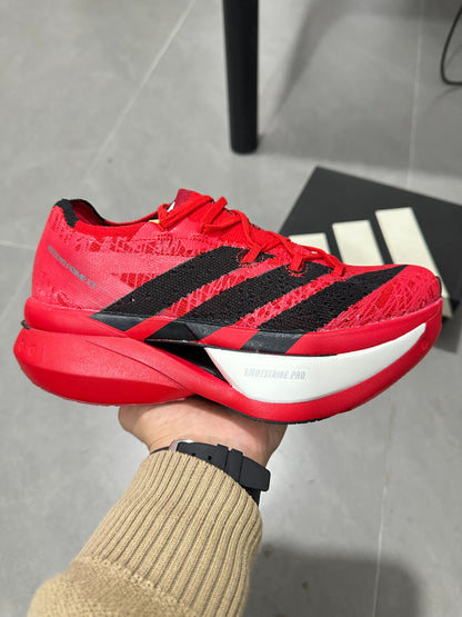 Adidas Adizero Prime X3 Strung Shoes Red | Black
