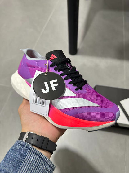 Adidas Duramo Speed (Purple / Silver / Pink-Red Gradient colorway)