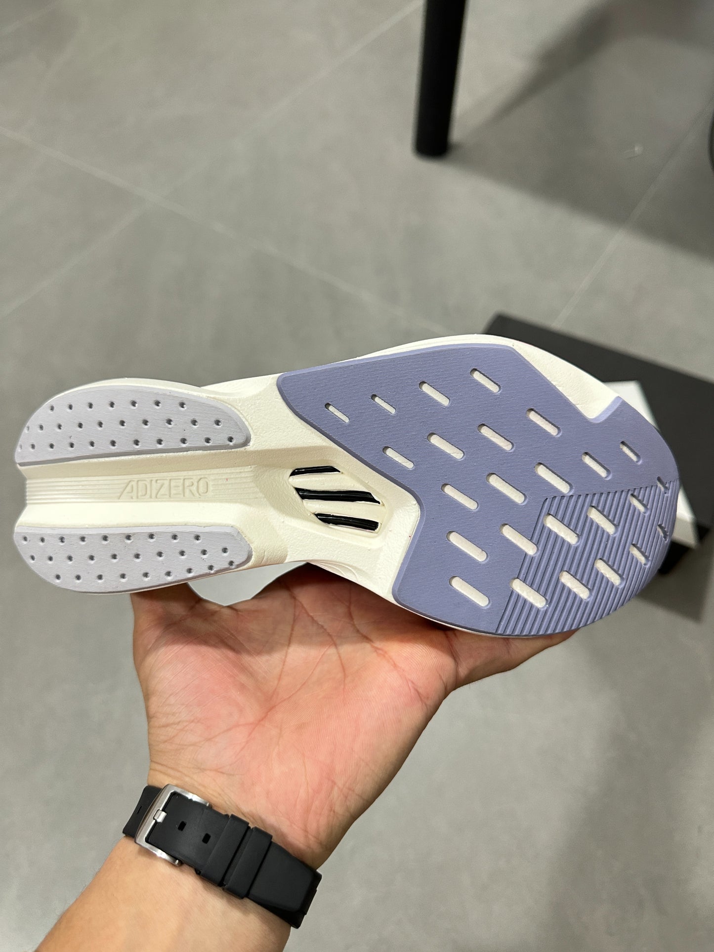 Adidas Duramo Speed (Purple / Silver / Pink-Red Gradient colorway)