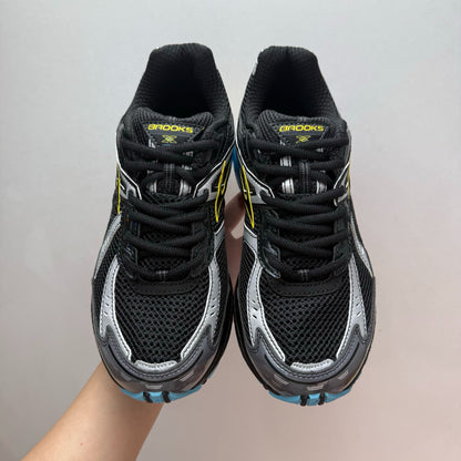 Brooks Adrenaline GTS 10 Retro Running Shoes (Black/Ebony/Aquarius)