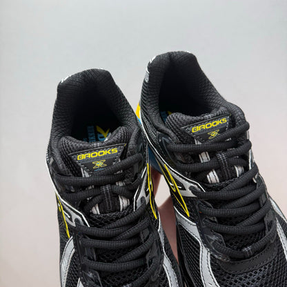 Brooks Adrenaline GTS 10 Retro Running Shoes (Black/Ebony/Aquarius)