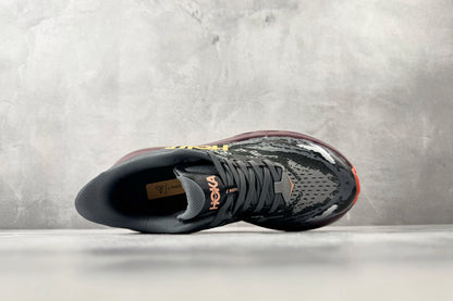 HOKA Stinson 7 Men's Trail Shoes - Castlerock/Cabernet