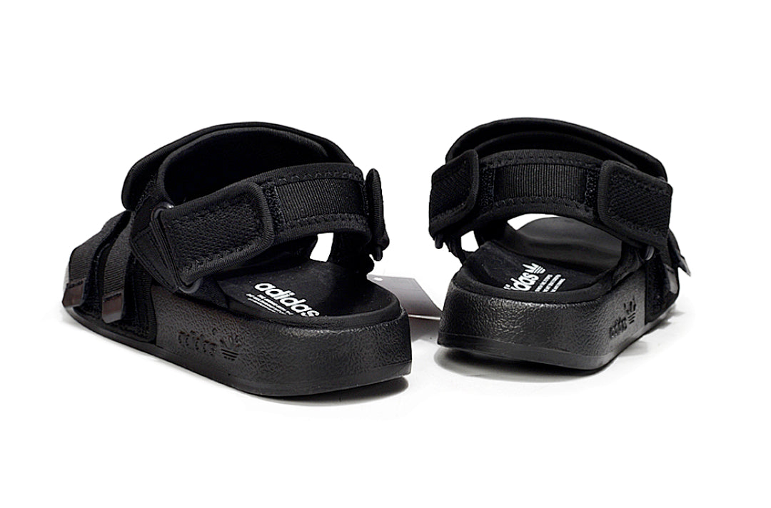 Adidas Originals Adilette 4-Strap Sandals Triple Black GZ8825