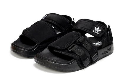 Adidas Originals Adilette 4-Strap Sandals Triple Black GZ8825