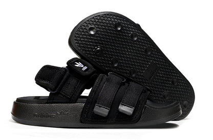 Adidas Originals Adilette 4-Strap Sandals Triple Black GZ8825