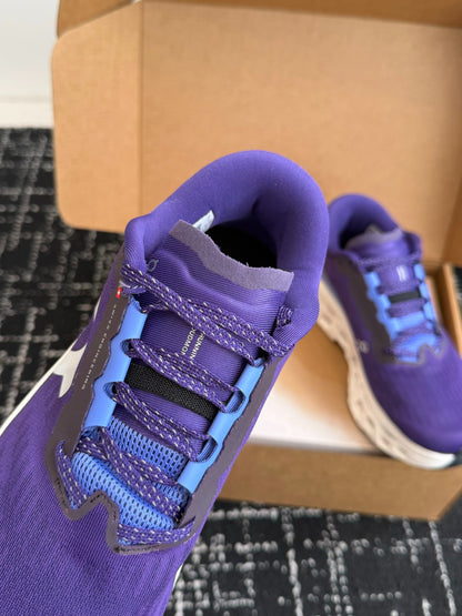 On Cloudmonster 3 Purple White Cushioned Running Sneakers