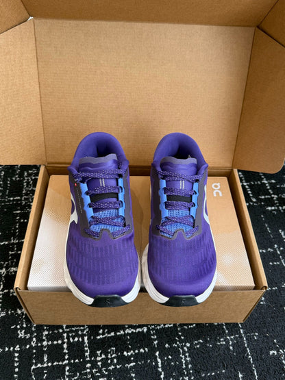 On Cloudmonster 3 Purple White Cushioned Running Sneakers