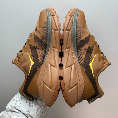 HOKA Skyline-Float X Wheat/Olive Sneakers
