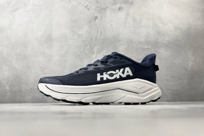 HOKA ONE ONE Challenger 8 "Navy Blue / White" All-Terrain Running Shoes