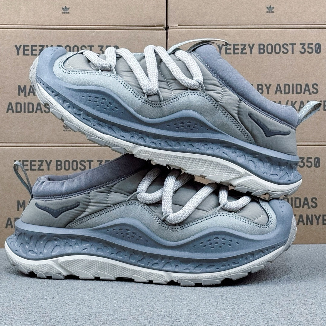 Hoka Ora Primo Gray Blue|Oatmeal