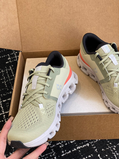 On Cloud X Haze Green Mesh Cross Training Jogging Sneakers