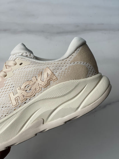Hoka Rincon 4 Running Shoe Khaki | Rose Gold