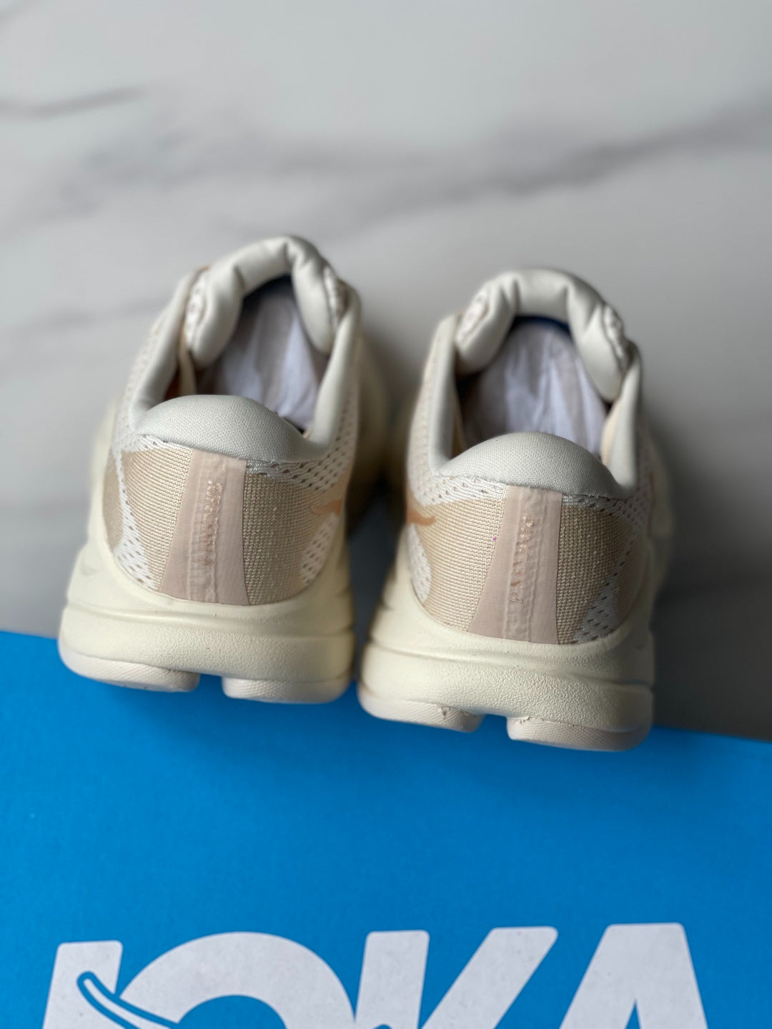 Hoka Rincon 4 Running Shoe Khaki | Rose Gold
