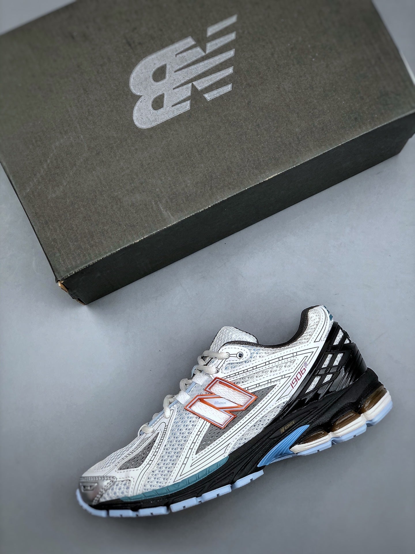 New Balance 1906R "White Blue Orange"