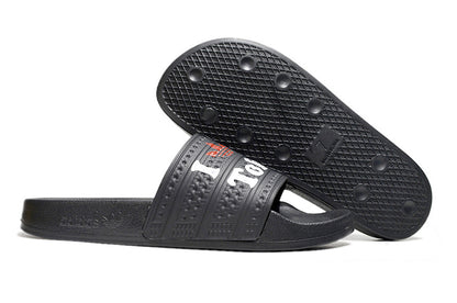 Adidas Originals Adilette "I Love Tokyo" Black Slide Sandals GX6961