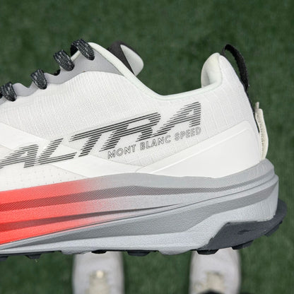Altra Mont Blanc Speed White Red Men Women Lightweight Trail Running Shoes