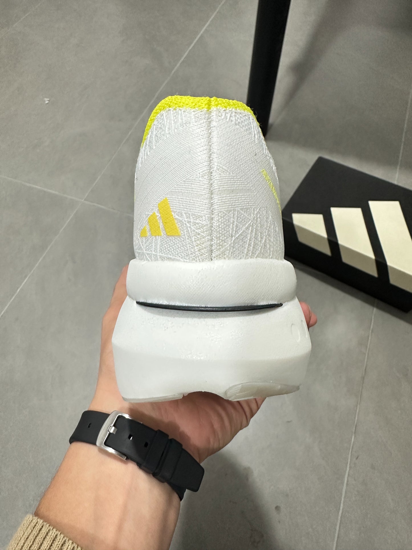 Adidas Adizero Prime X3 Strung Shoes White|Green|Yellow