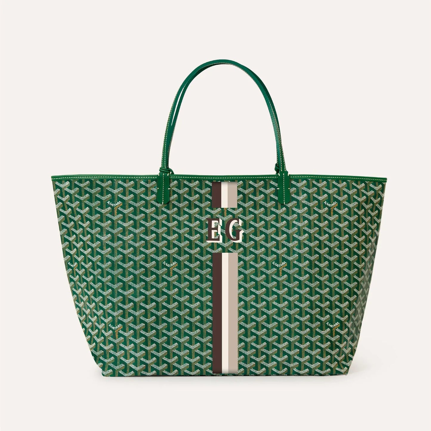 Goyard Saint Louis GM bag Stripes and Initials