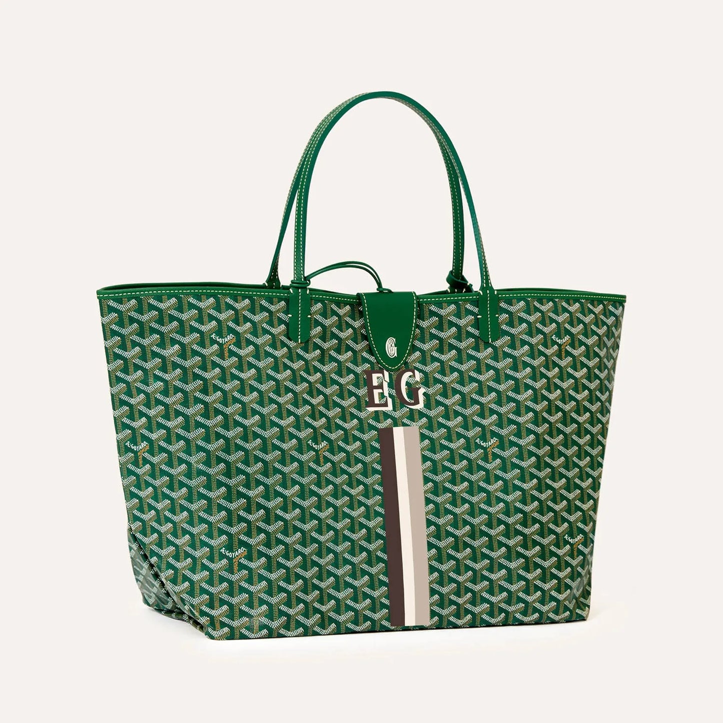 Goyard Saint Louis GM bag Stripes and Initials