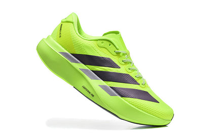 Adidas Adizero Evo SL Running Shoes in Lime Green / Collegiate Purple