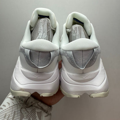 HOKA Skyline-Float X Triple White Sneakers
