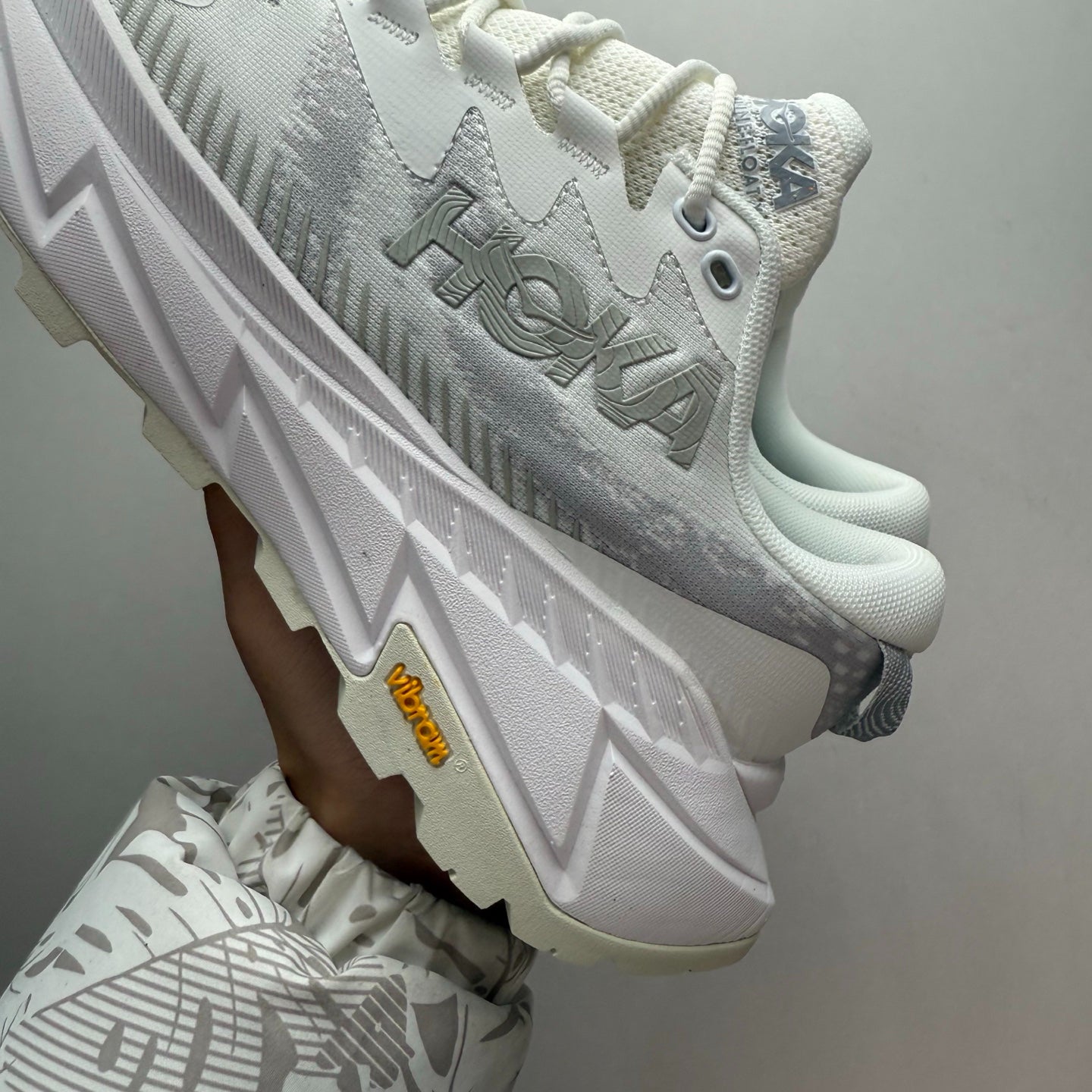 HOKA Skyline-Float X Triple White Sneakers