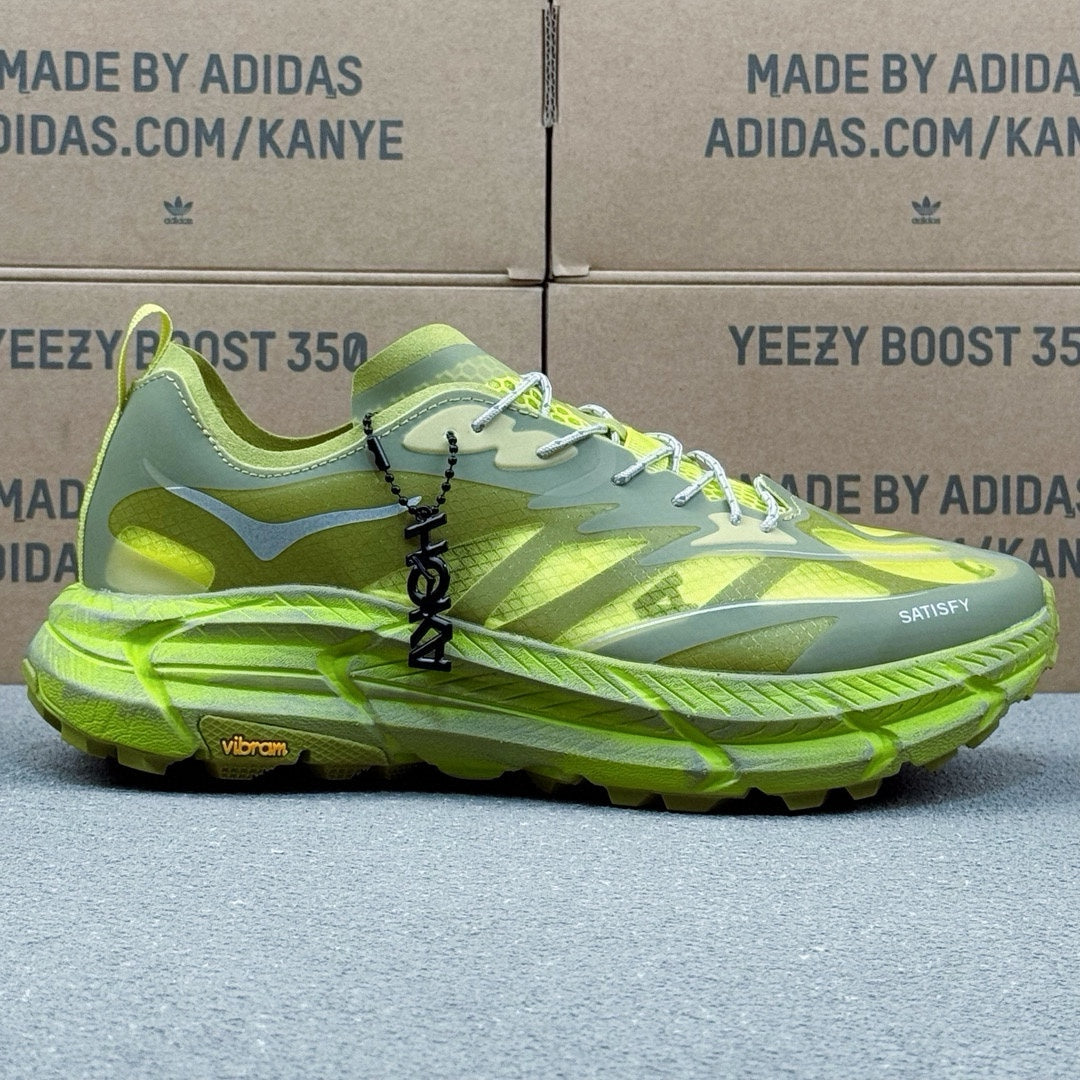 Hoka Mafate Speed 4 Lite Luna Moth | Cosmic Grey