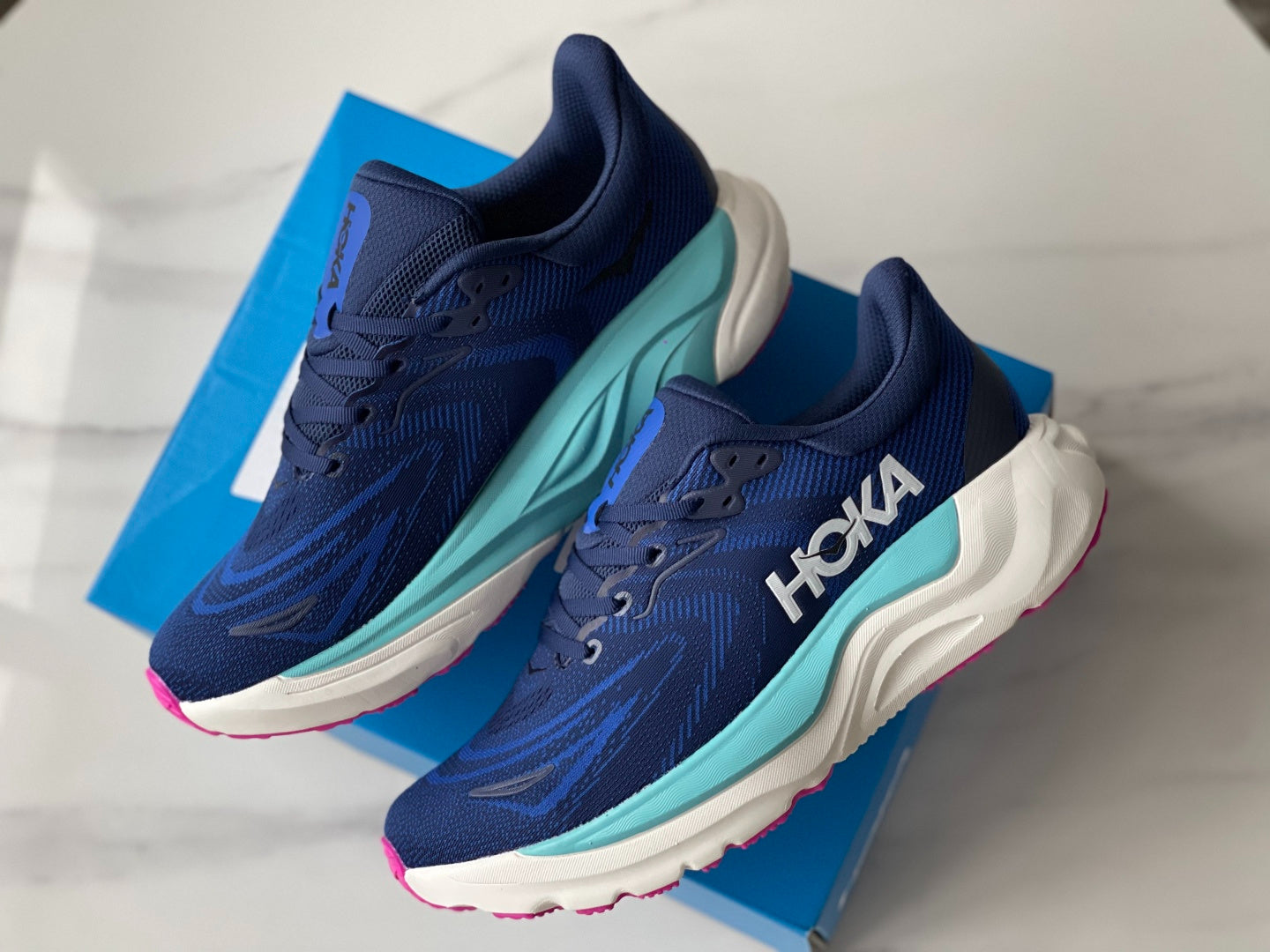 HOKA ONE ONE Arahi 8 Dark blue | Sky blue