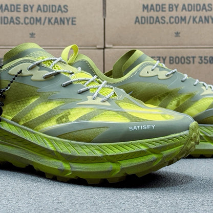 Hoka Mafate Speed 4 Lite Luna Moth | Cosmic Grey