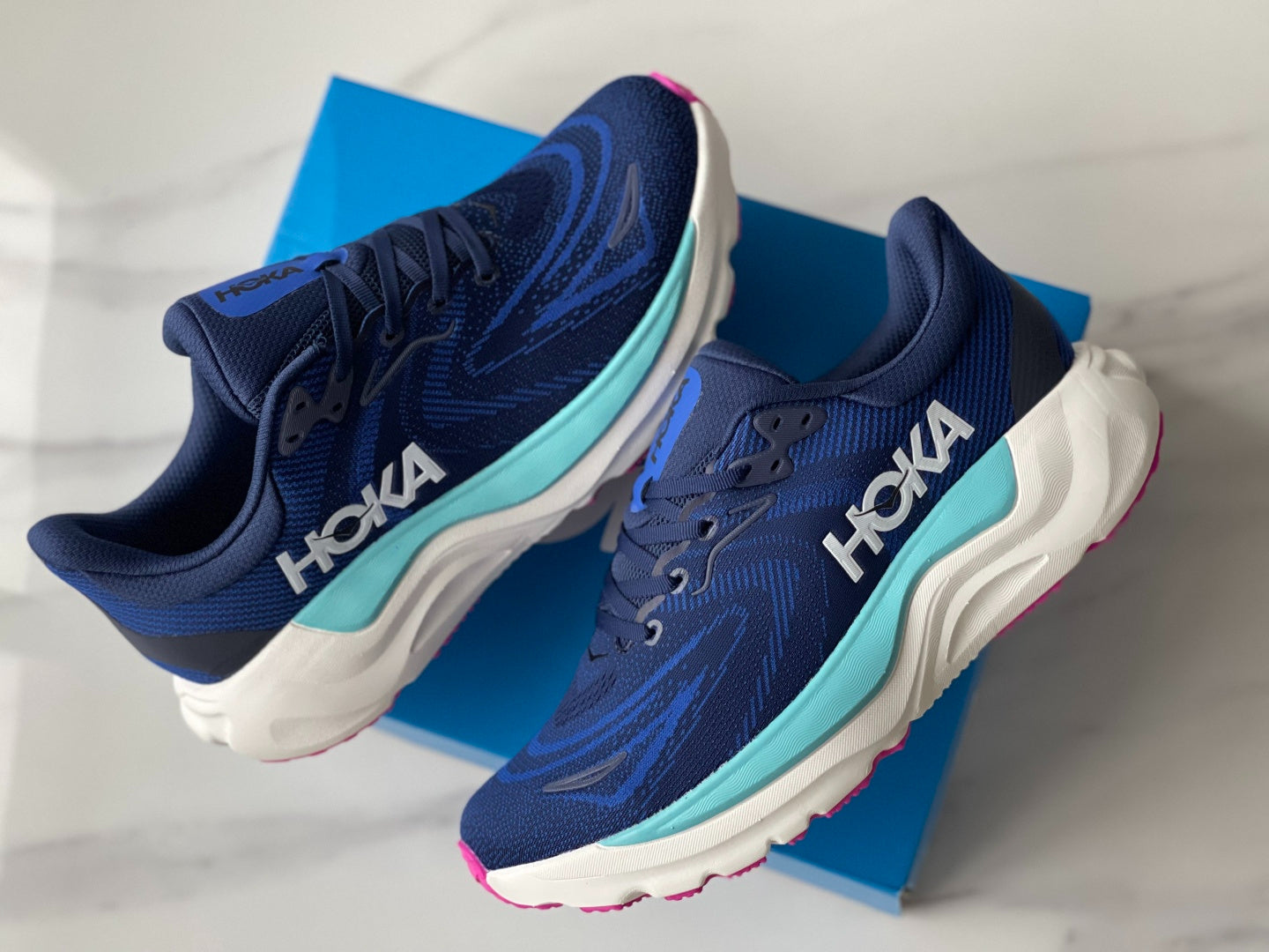 HOKA ONE ONE Arahi 8 Dark blue | Sky blue