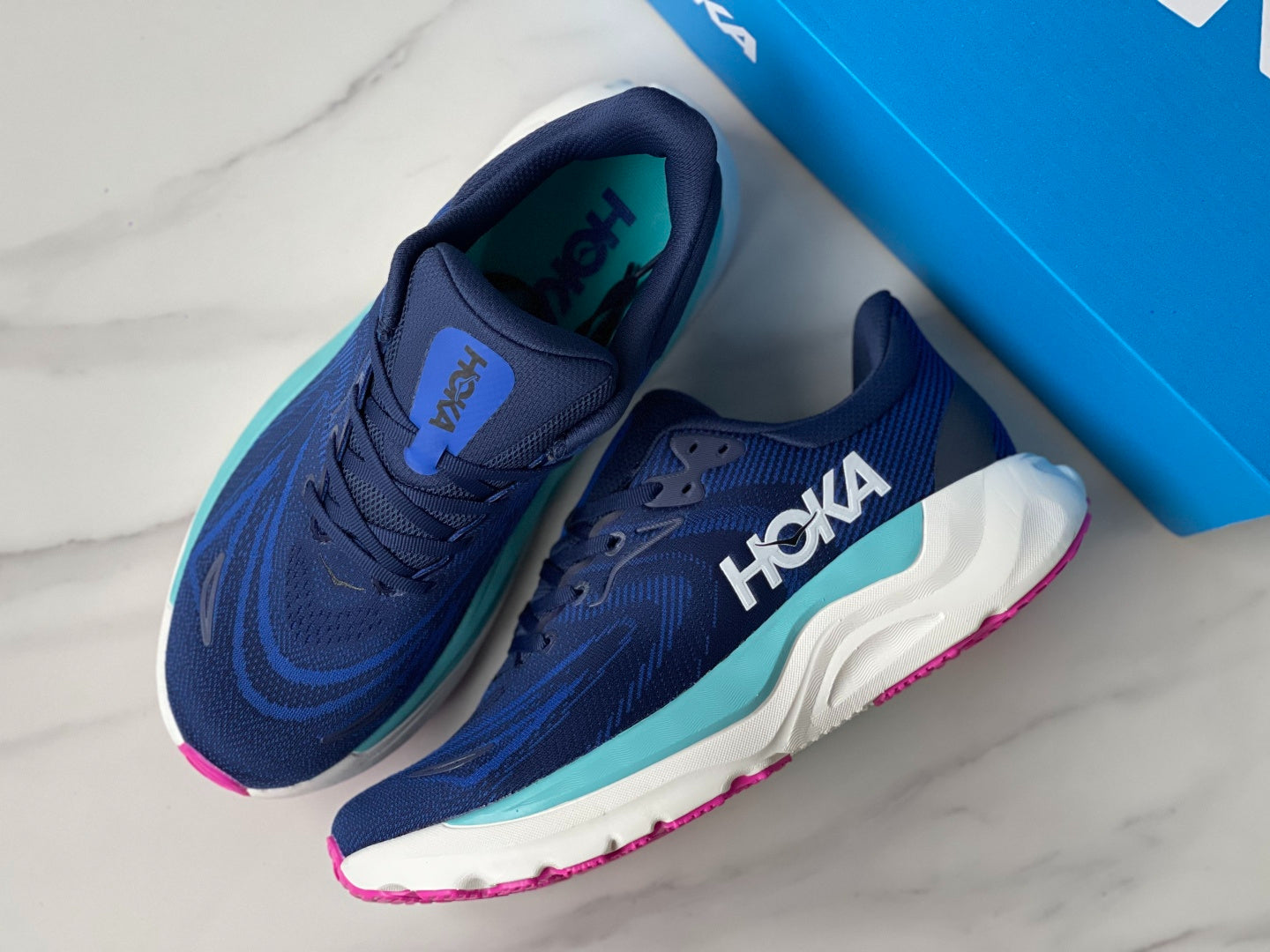 HOKA ONE ONE Arahi 8 Dark blue | Sky blue