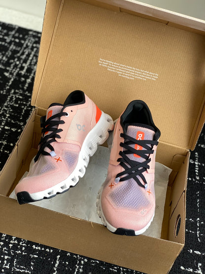 Cloud X 3 Training Sneakers Pink Orange Breathable Mesh Sport Shoes Unisex