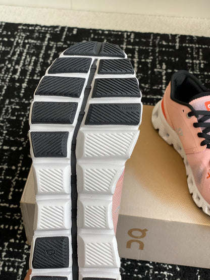 Cloud X 3 Training Sneakers Pink Orange Breathable Mesh Sport Shoes Unisex