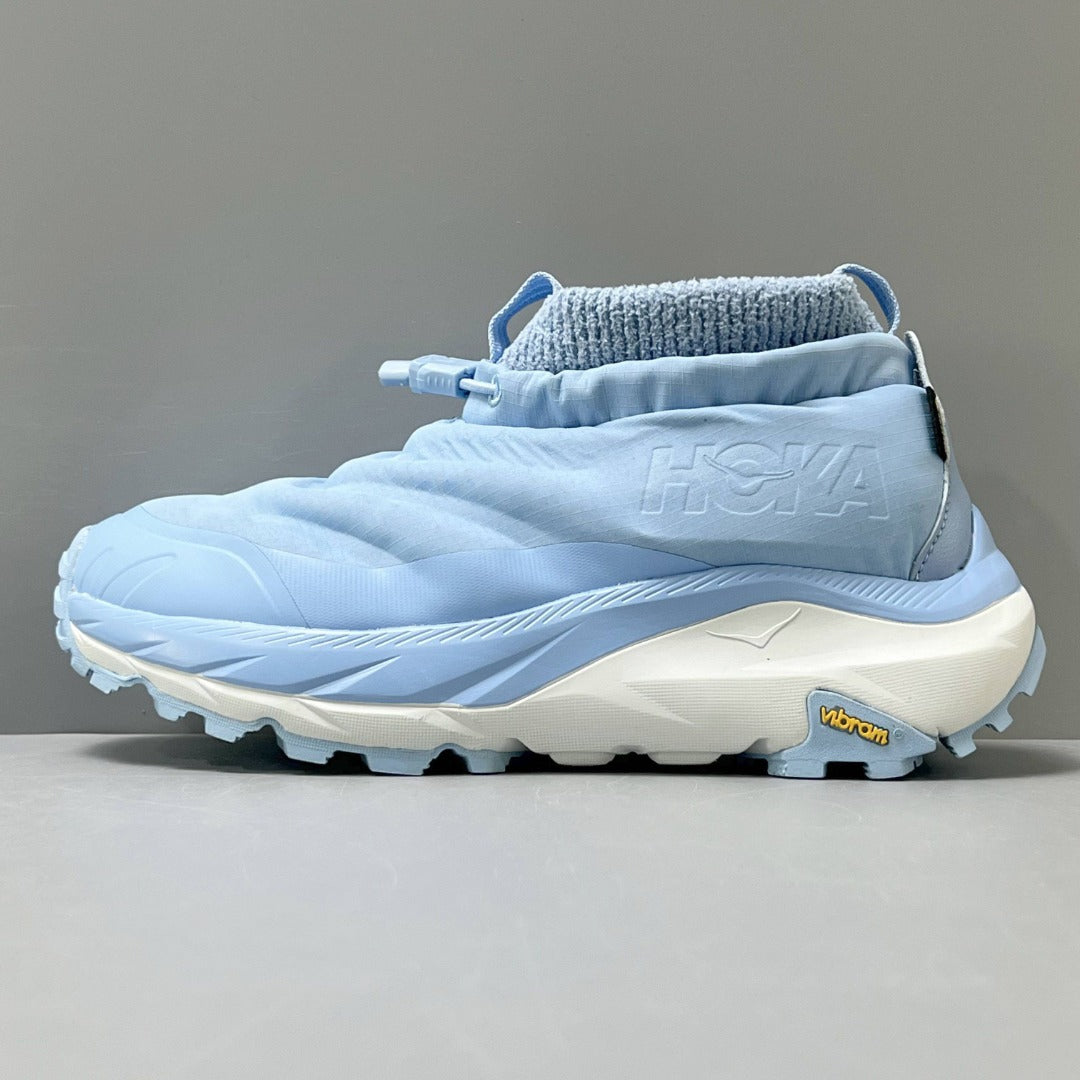 Hoka Kaha 2 Frost Moc GTX Ice Blue Color Winter Rain