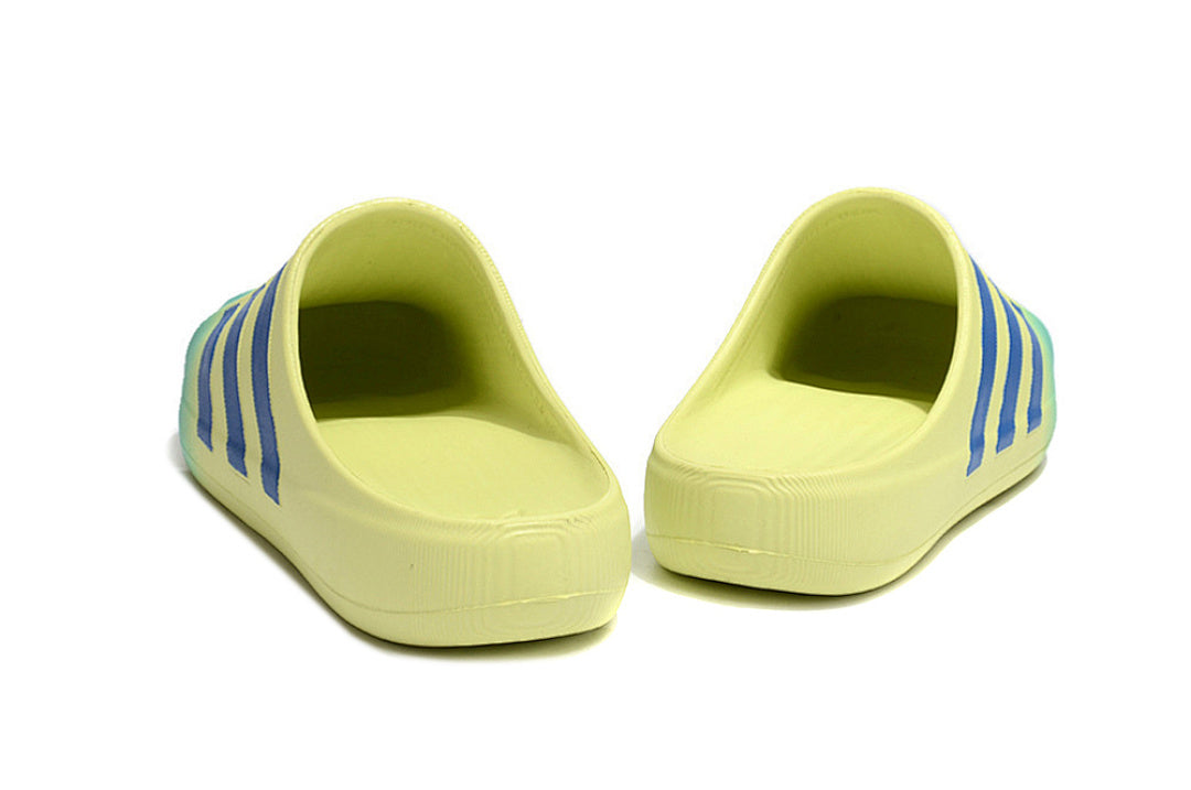 Adidas Originals AdiFOM Superstar Mule "Yellow Mint Gradient" Slip-On Sandals