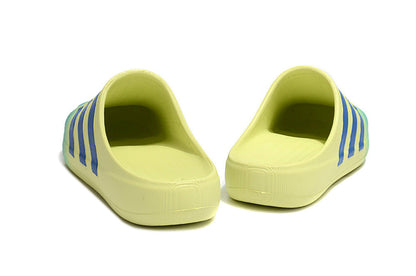 Adidas Originals AdiFOM Superstar Mule "Yellow Mint Gradient" Slip-On Sandals