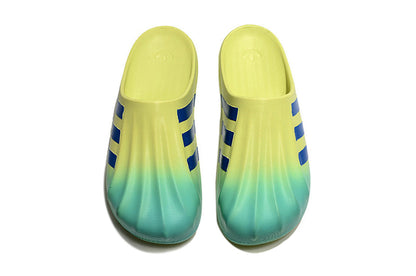 Adidas Originals AdiFOM Superstar Mule "Yellow Mint Gradient" Slip-On Sandals