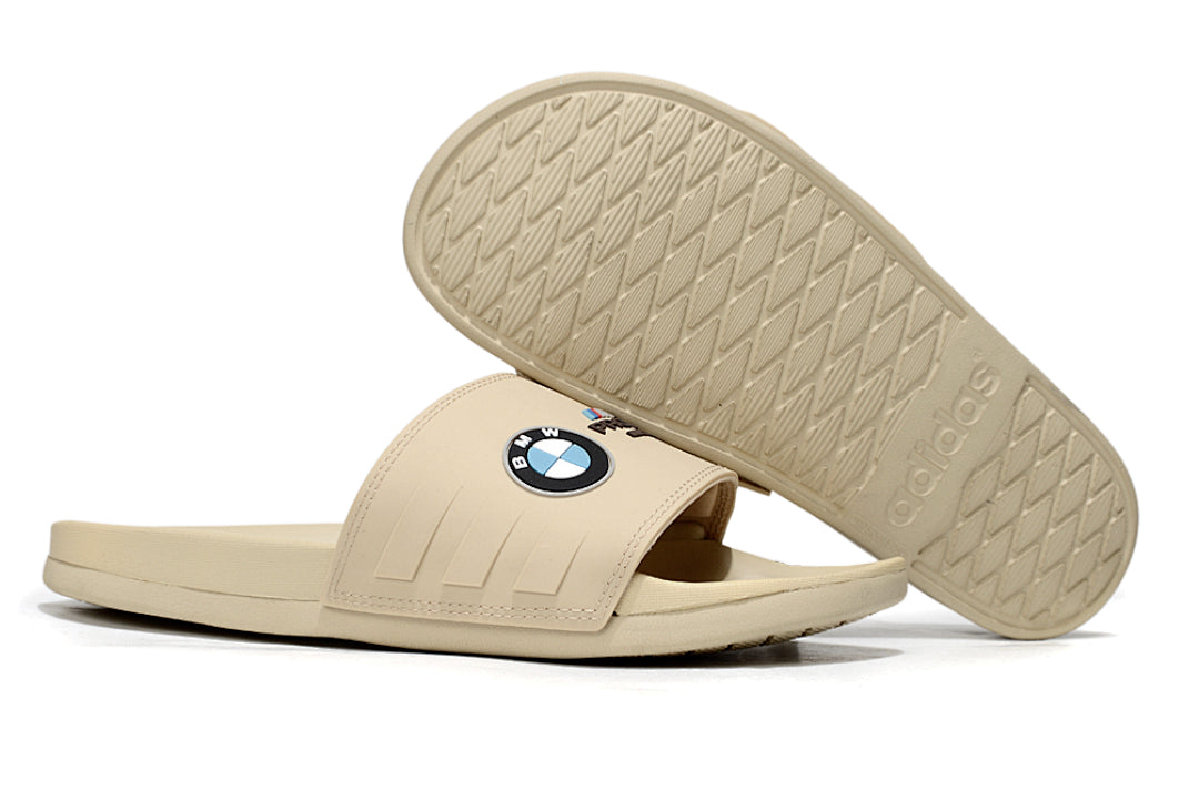 Adidas x BMW M GT3 Adilette Slides Beige Custom-Edition